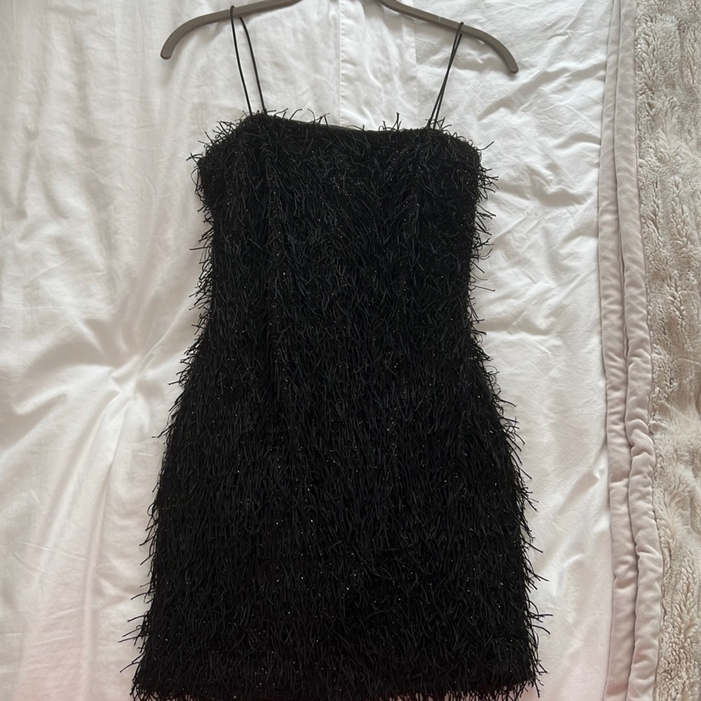 Sparkly Little Black Dress